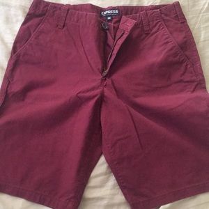 Express khaki shorts